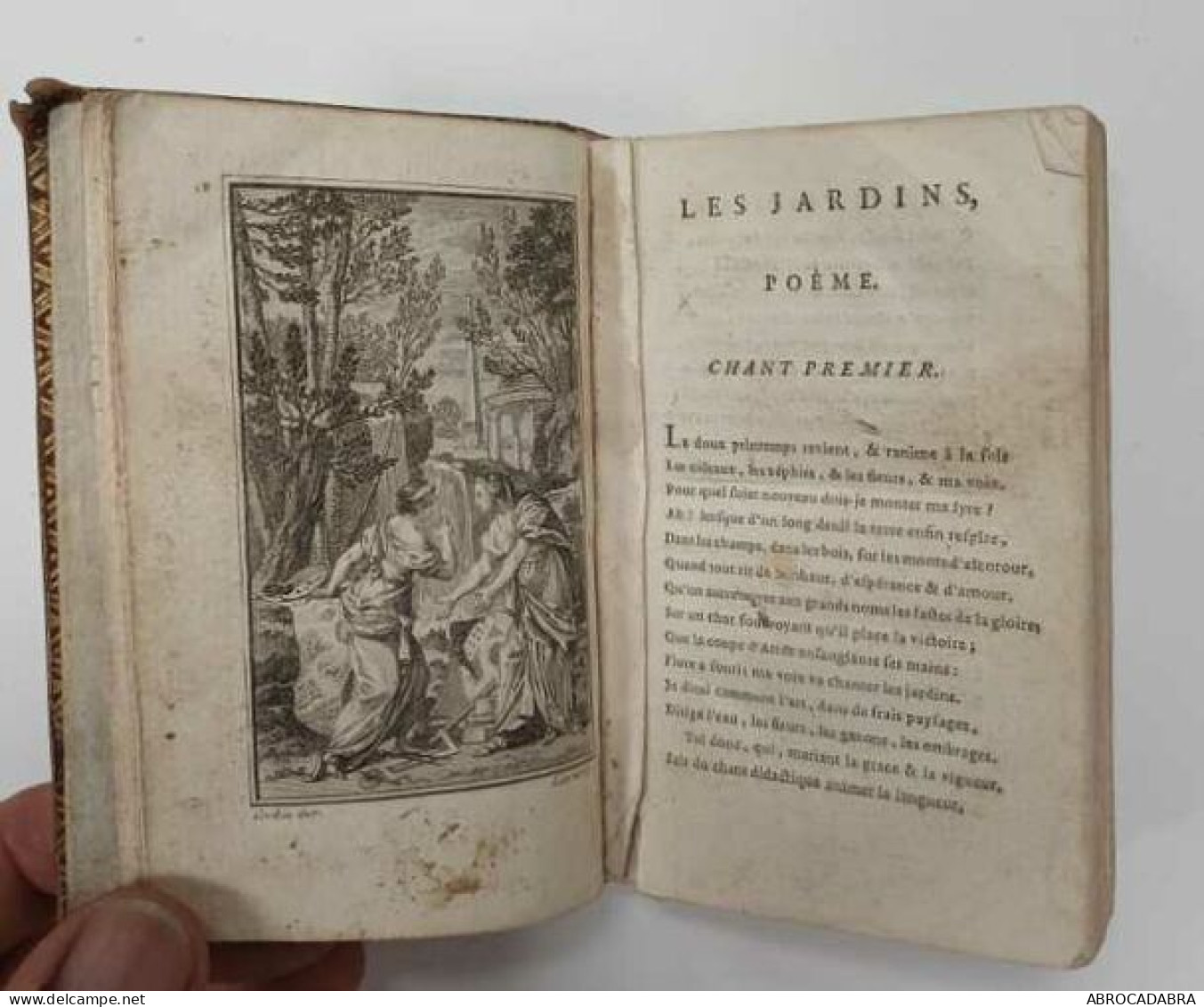 Les Jardins Ou L'art D'embellir Les Paysages. Poeme - 1701-1800