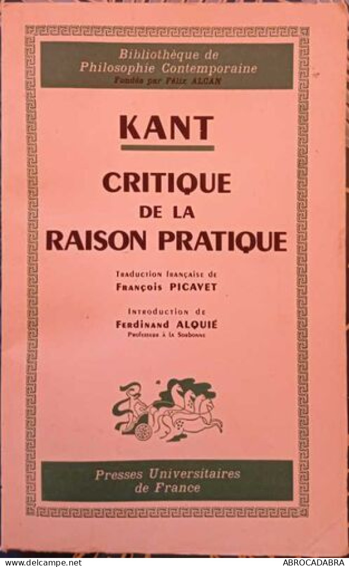 Critique De La Raison Pure - Psychologie & Philosophie