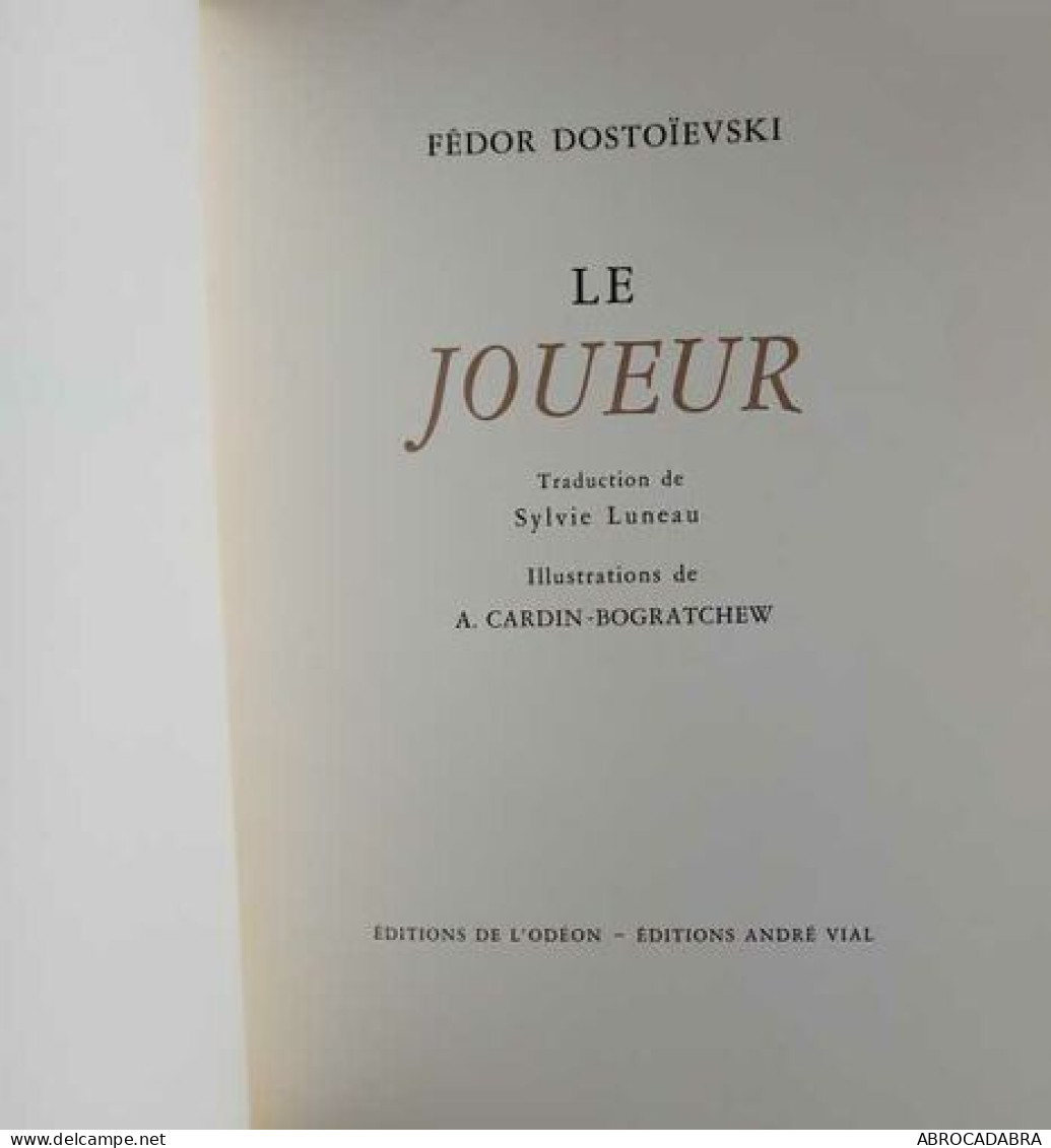 Le Joueur - Other & Unclassified