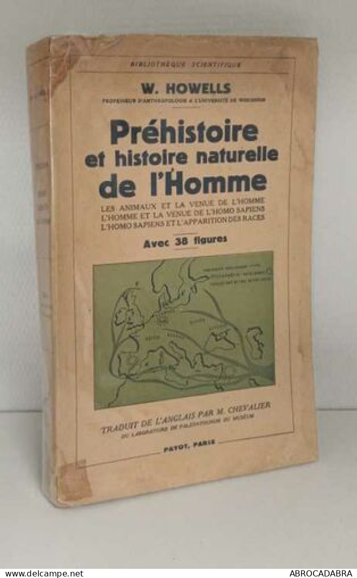 Préhistoire Et Histoire Naturelle De L'homme - Geschiedenis