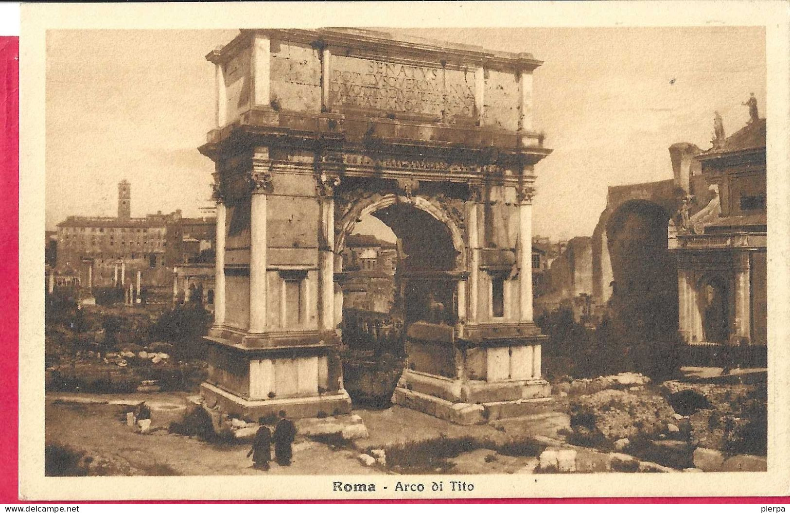 ROMA - ARCO DI TITO  - FORMATO PICCOLO - EDIZ. ORIGINALE STA - NUOVA - Andere Monumente & Gebäude