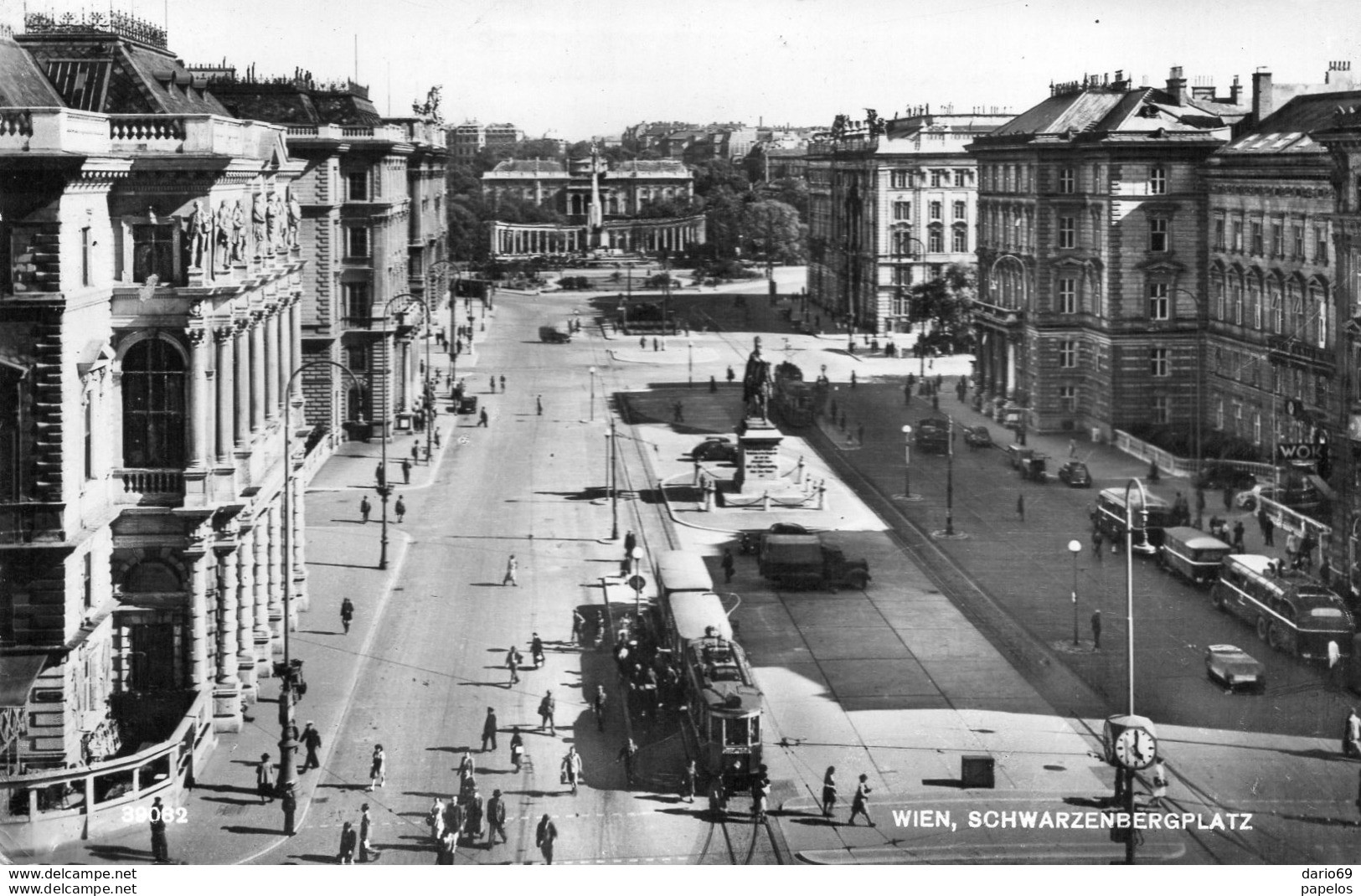 1954 Cartolina Vienna - Stephansplatz