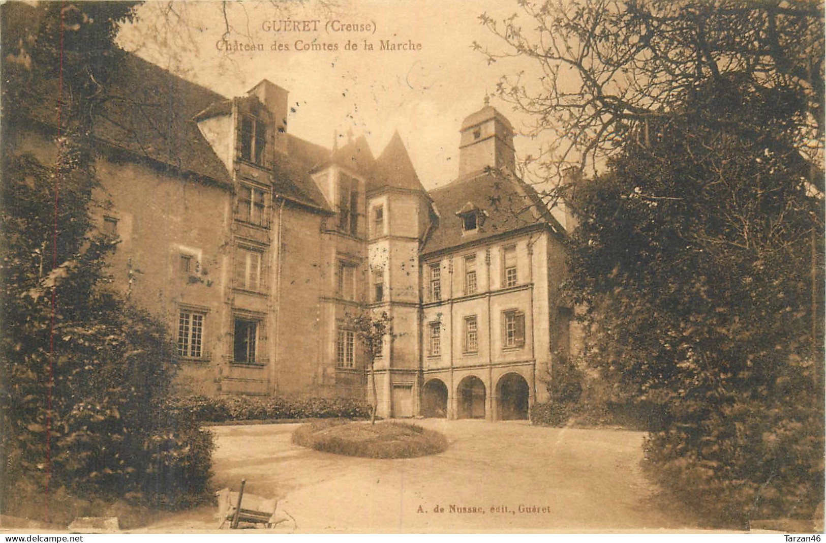 26.04.2024 - A - GUERET - Château Des Comtes De La Marche - Guéret