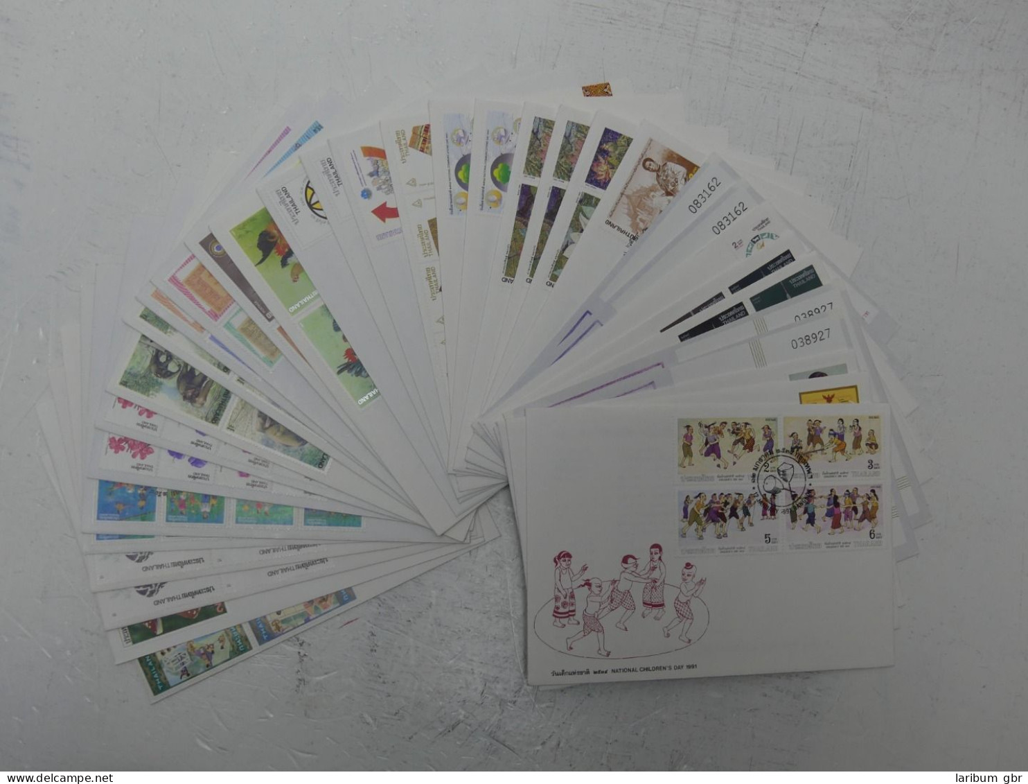 Thailand FDCs großes Lot aus 1989-200 als Ersttagsbrief #NK571