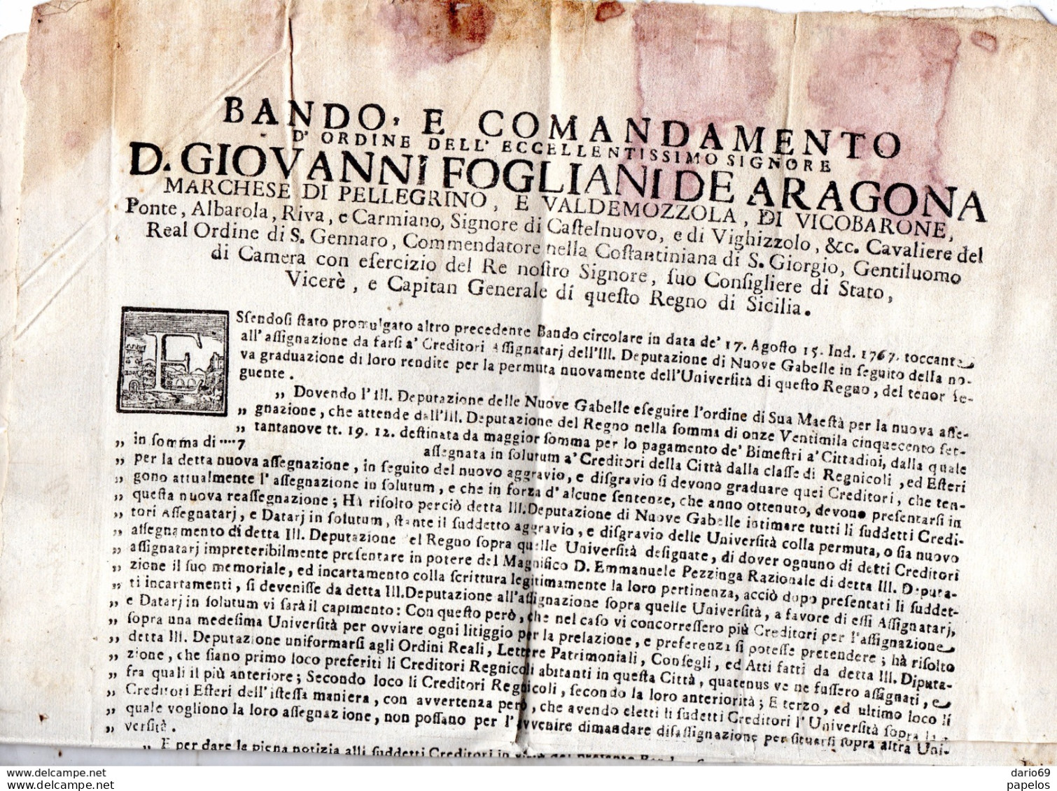 1771 MANIFESTO - Plakate