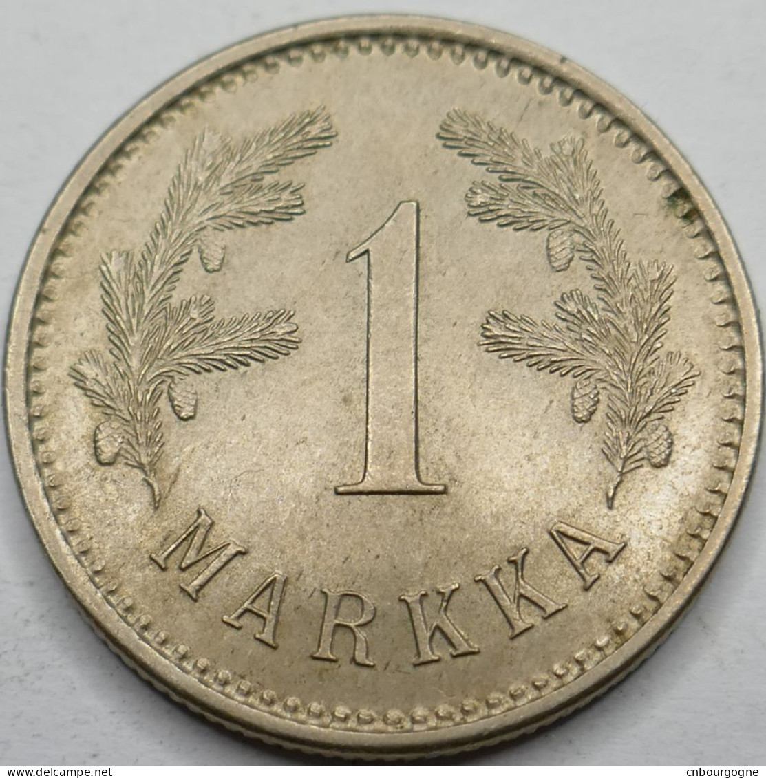 Finlande - République - 1 Markka 1922 Coeur - SUP/AU58 - Mon6109 - Finland