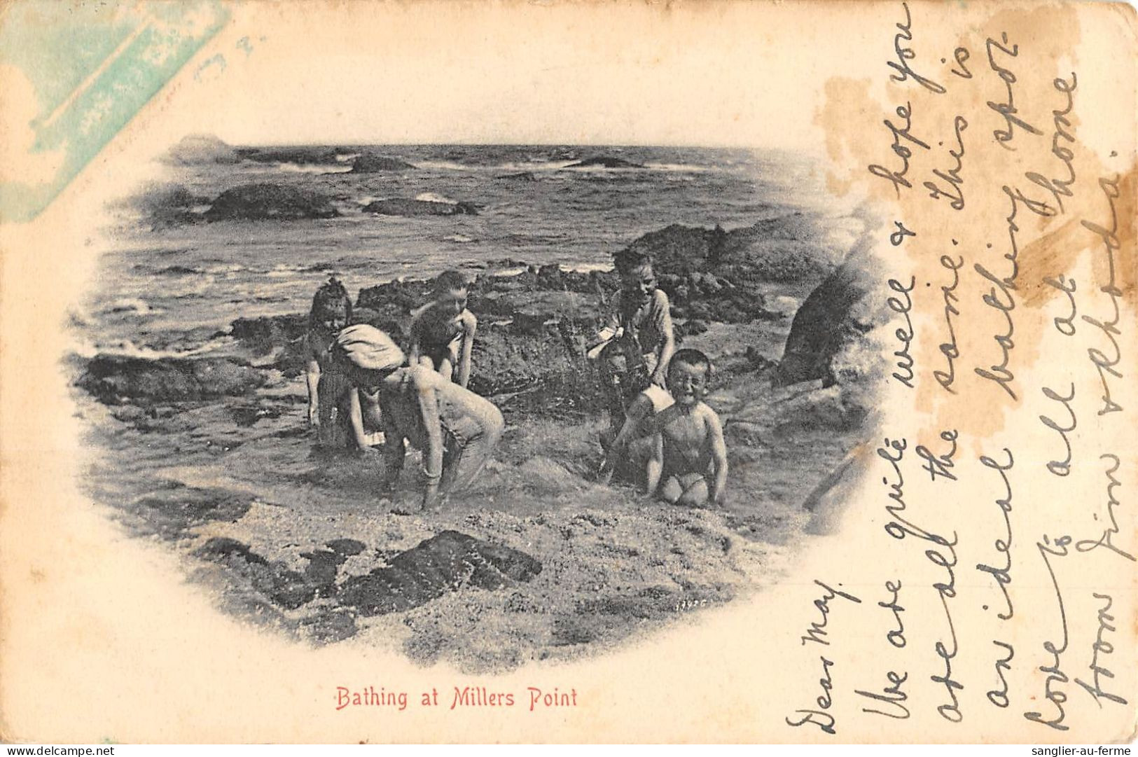 CPA / AFRIQUE DU SUD / BATHING AT MILLERS POINT - Afrique Du Sud