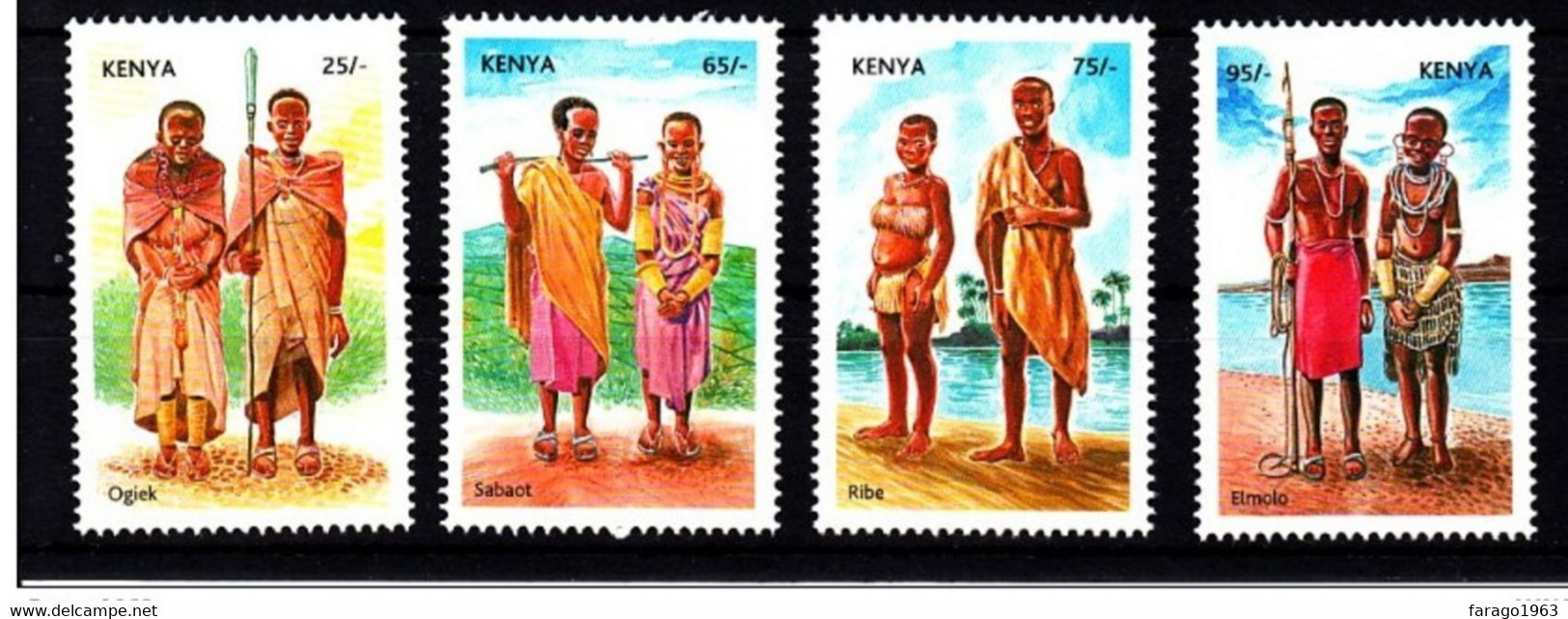 2007 Kenya Traditional Costumes Of East Africa - Kenia (1963-...)