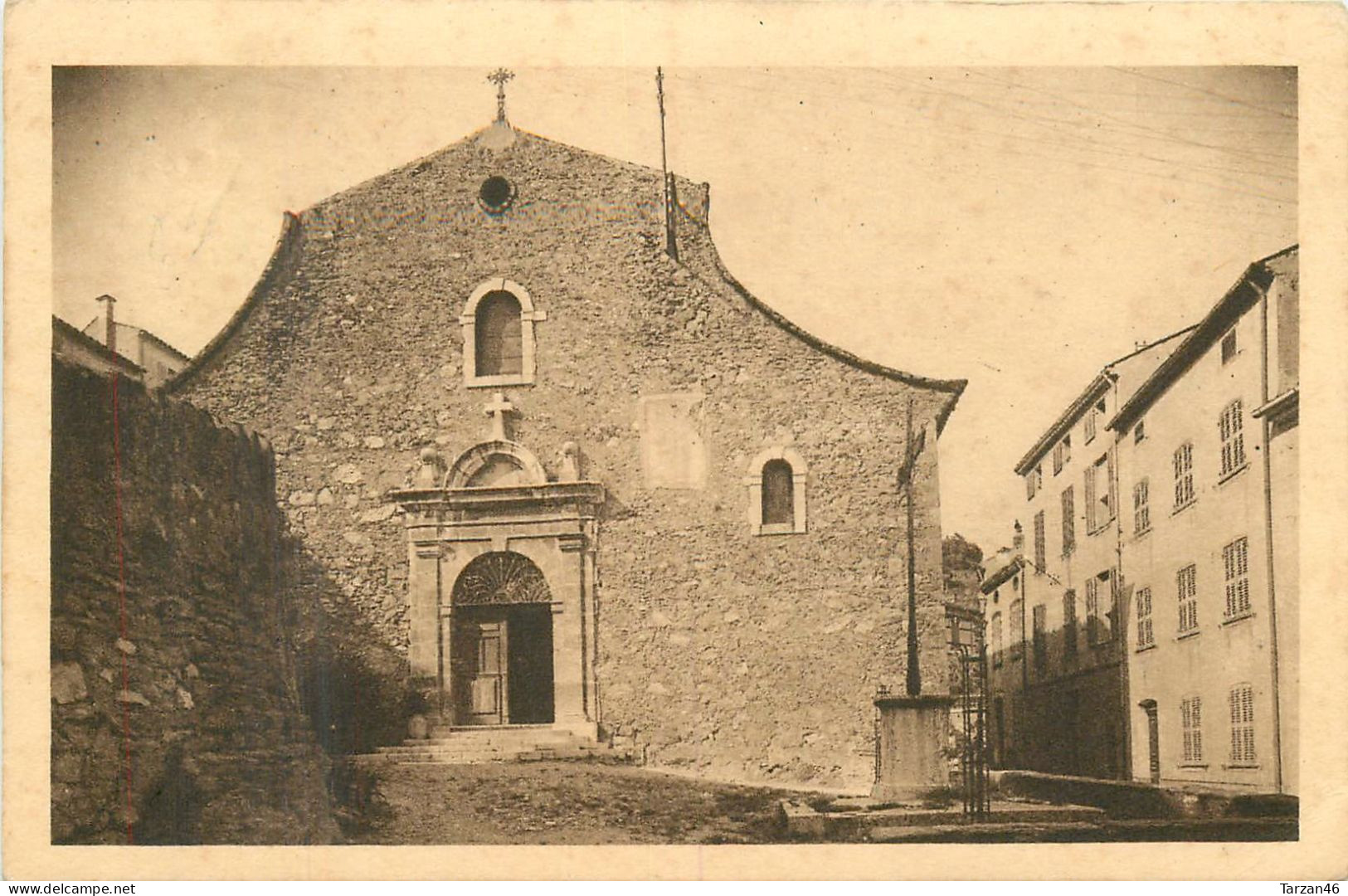 26.04.2024 - A -  BORMES LES MIMOSAS L'église De Bormes - Bormes-les-Mimosas