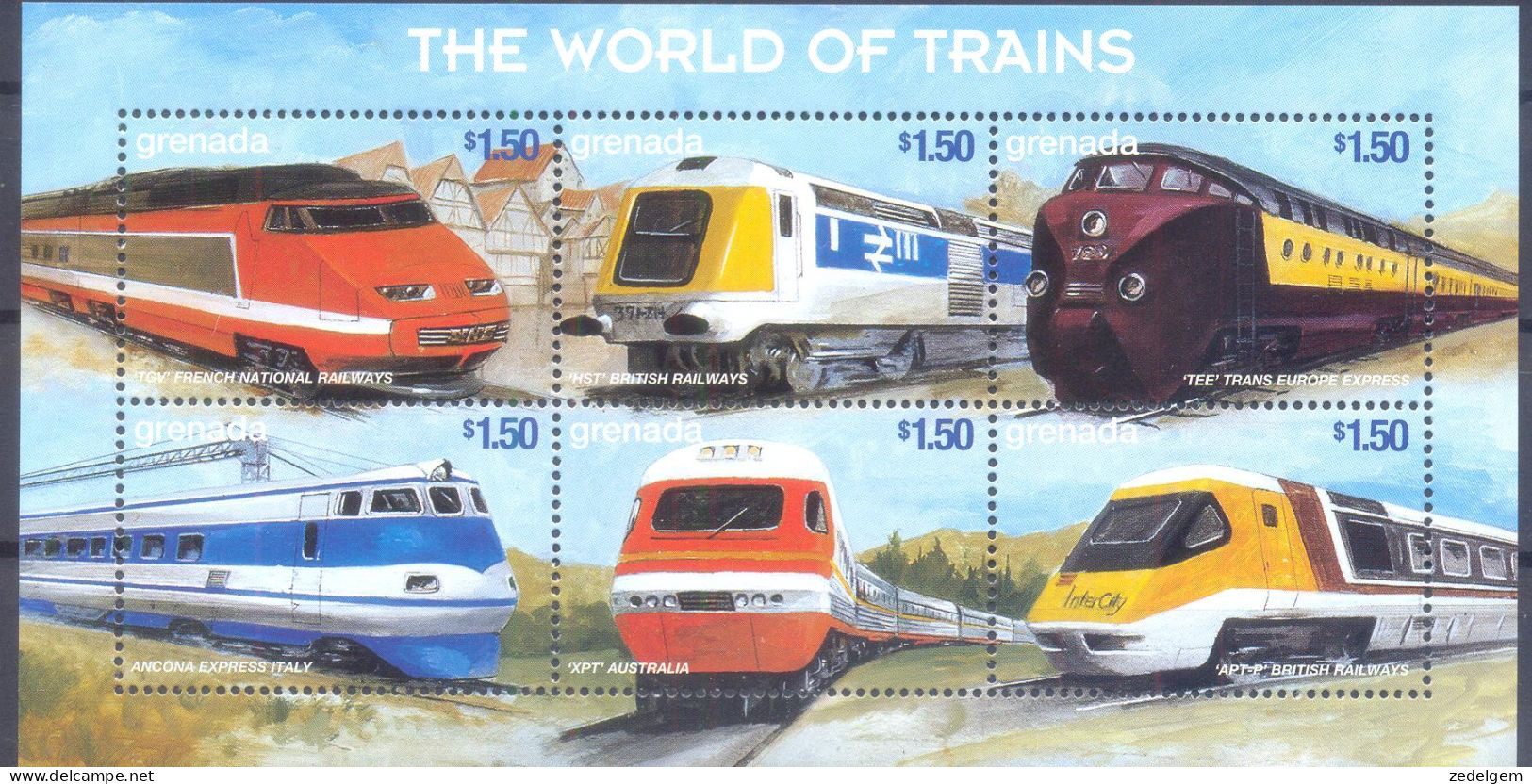 DOMINICA   (TRE056) XC - Trenes