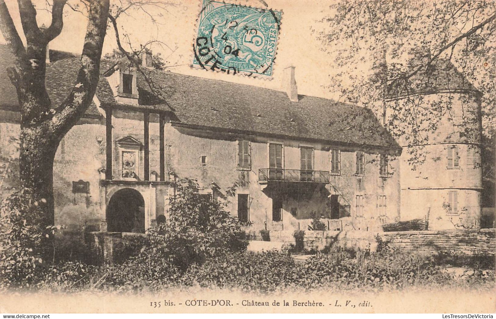 FRANCE - Cote D'Or - Château De La Berchère - L.V - Carte Postale Ancienne - Other & Unclassified