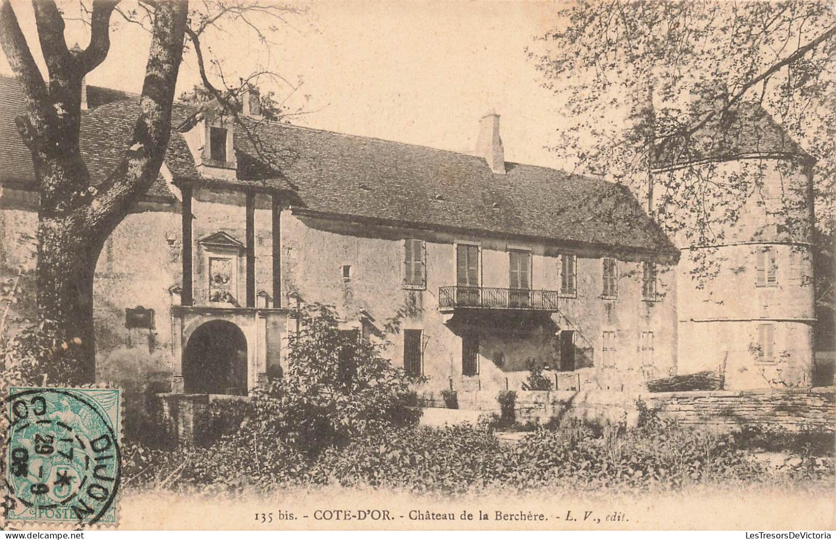 FRANCE - Cote D'Or - Château De La Berchère - L.V - Carte Postale Ancienne - Other & Unclassified