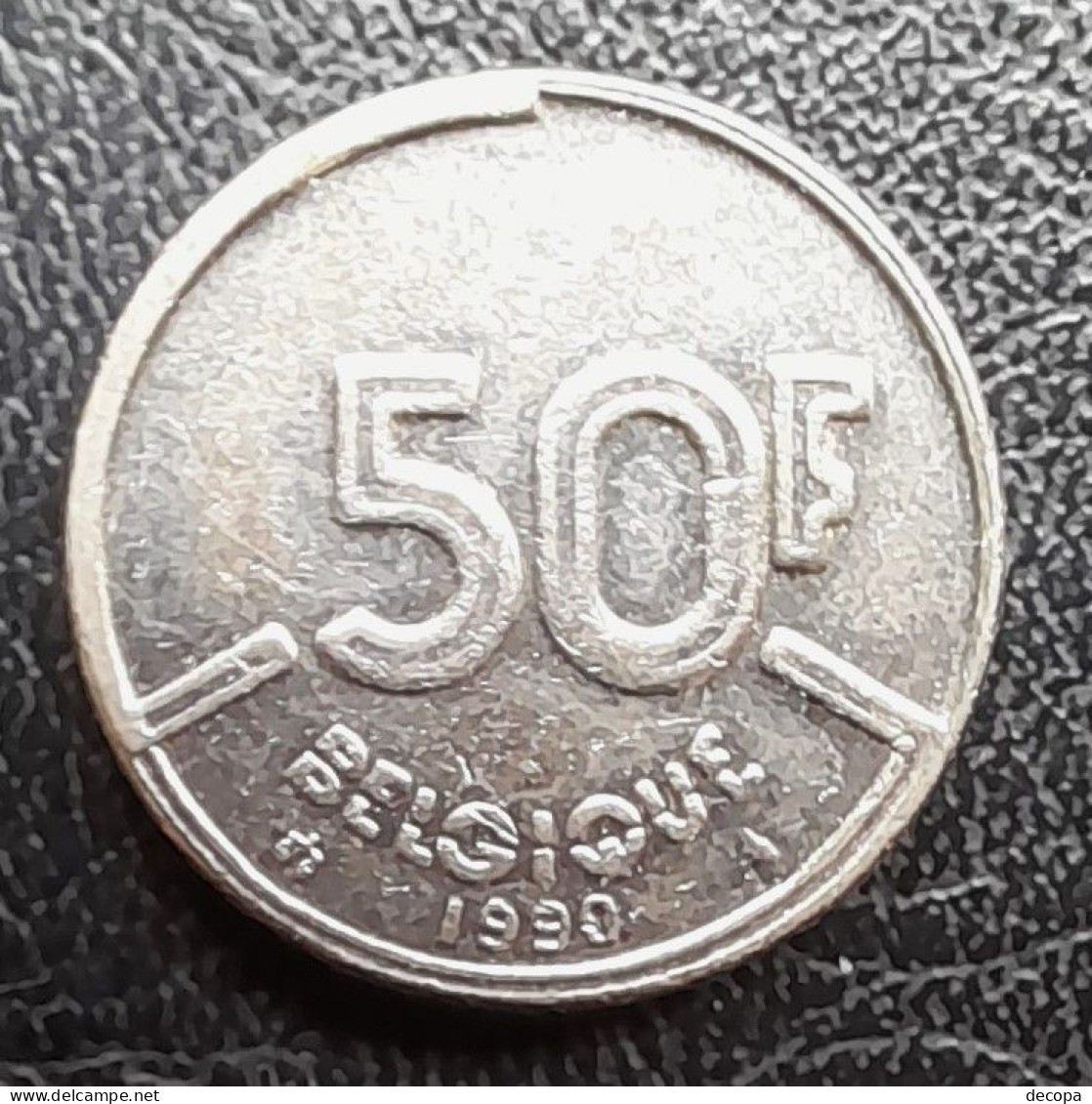 België  -  Belgique  -  Belgium   50 Fr 1990 - 50 Francs