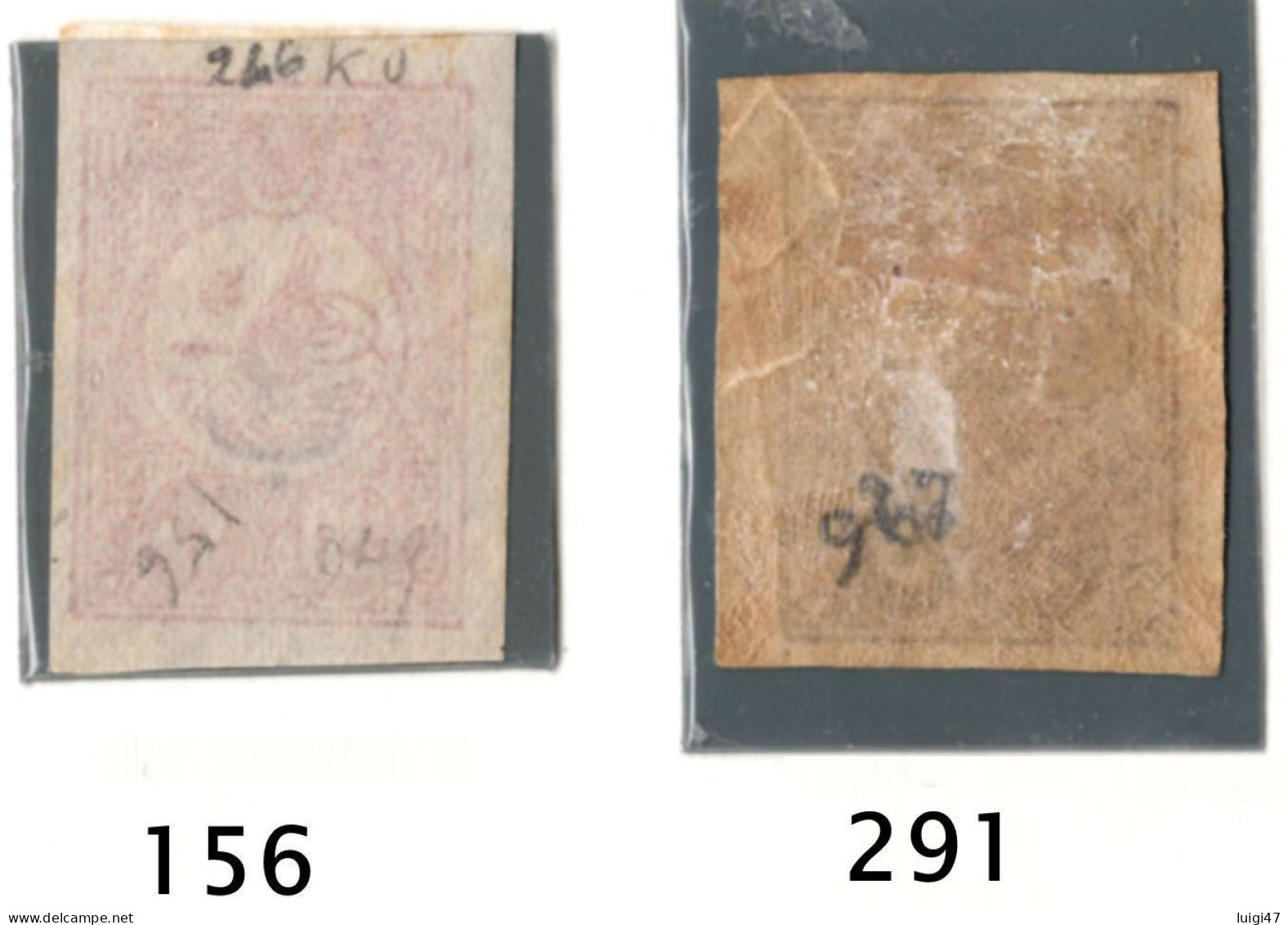 1190-1915 -.Impero Ottomano - Nè 156-291 Non Dentellati - Unused Stamps