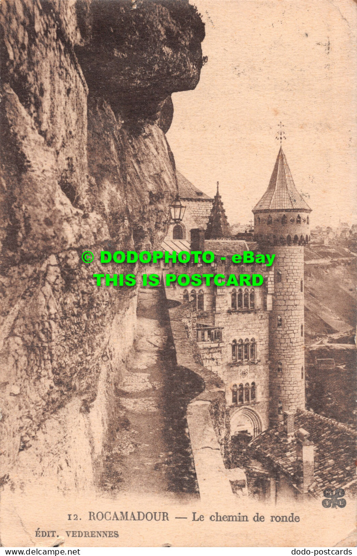 R517317 Rocamadour. Le Chemin De Ronde. Vedrennes. M. T. I. L - Monde