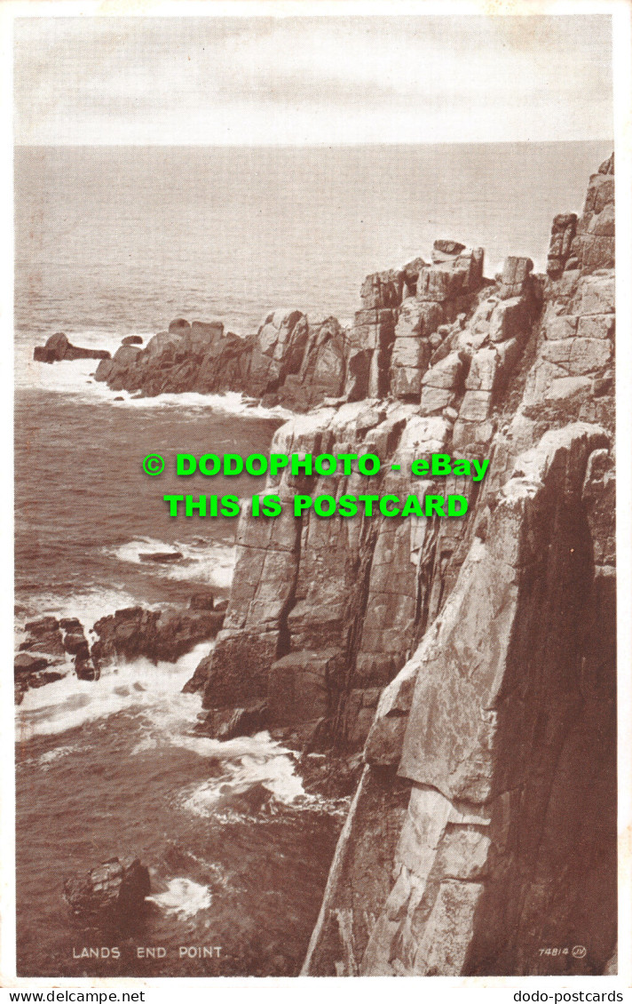 R517162 Lands End Point. Valentine. Carbotone. Postcard - Monde