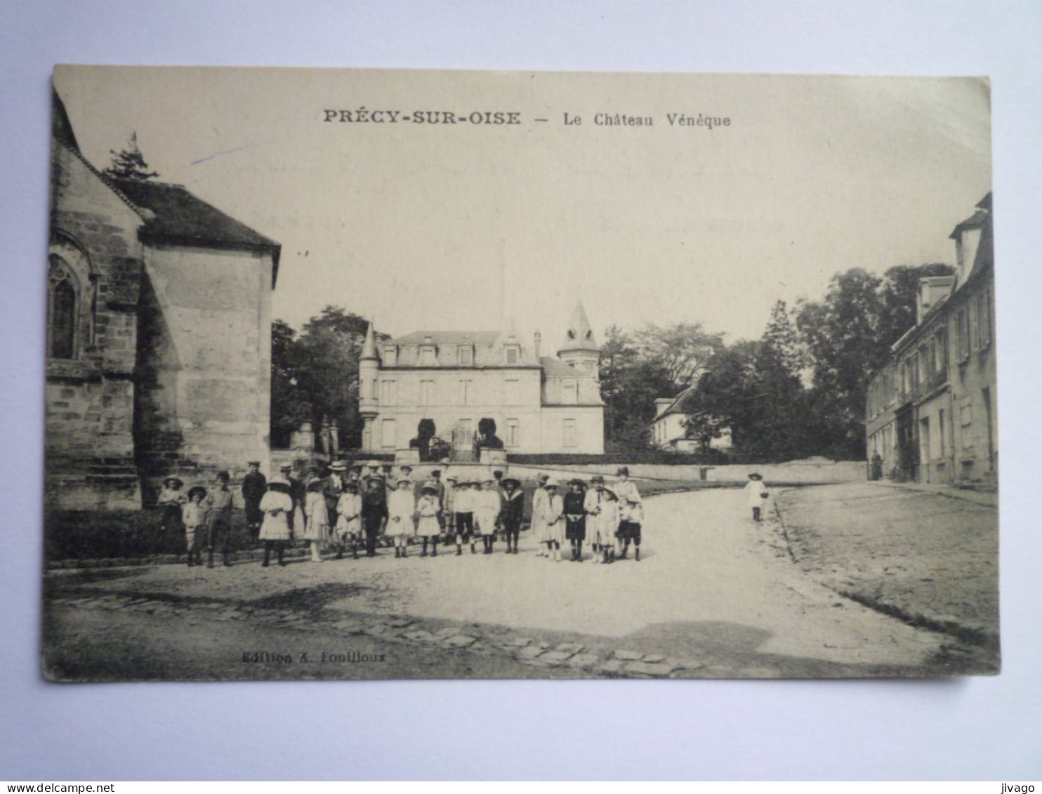 2024 - 1551  PRECY-sur-OISE  (Oise)  :  Le CHÂTEAU VENÊQUE   1918   XXX - Précy-sur-Oise