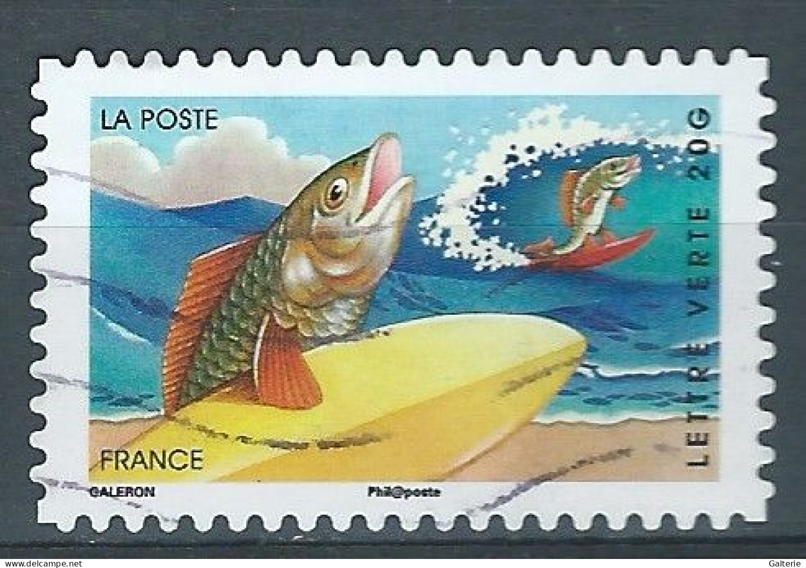 FRANCE - Obl - 2014 - YT N° A 984 - Vacances- Mer-montagne Ou Campagne - Gebruikt