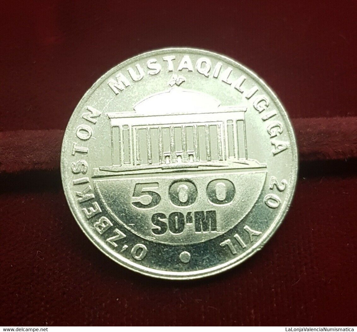 Uzbekistán 500 Som Independence 2011 Km 34 Sc Unc - Oezbekistan