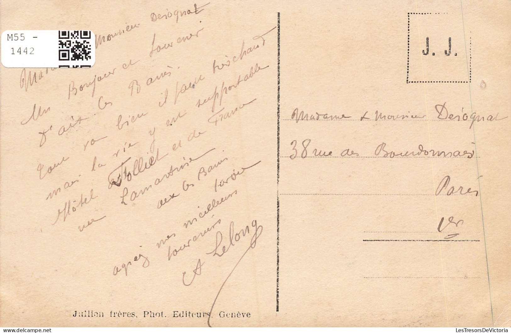 FRANCE - Aix Les Bains - Vue Sur L'Arc Campanuset - Etablissement Thermal - Carte Postale Ancienne - Aix Les Bains