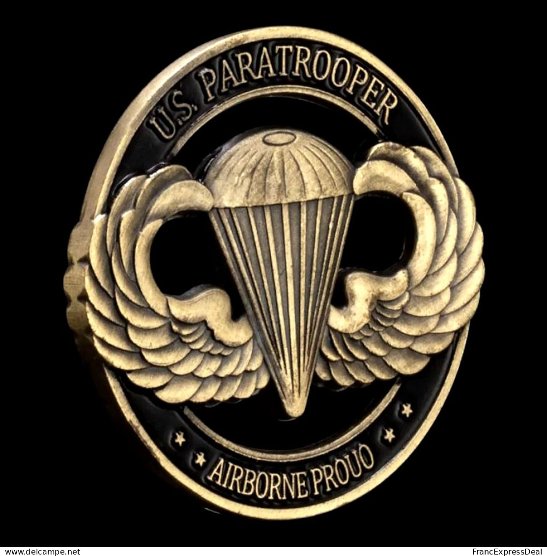 Pièce Médaille NEUVE - US Paratrooper Airborne Parachutistes