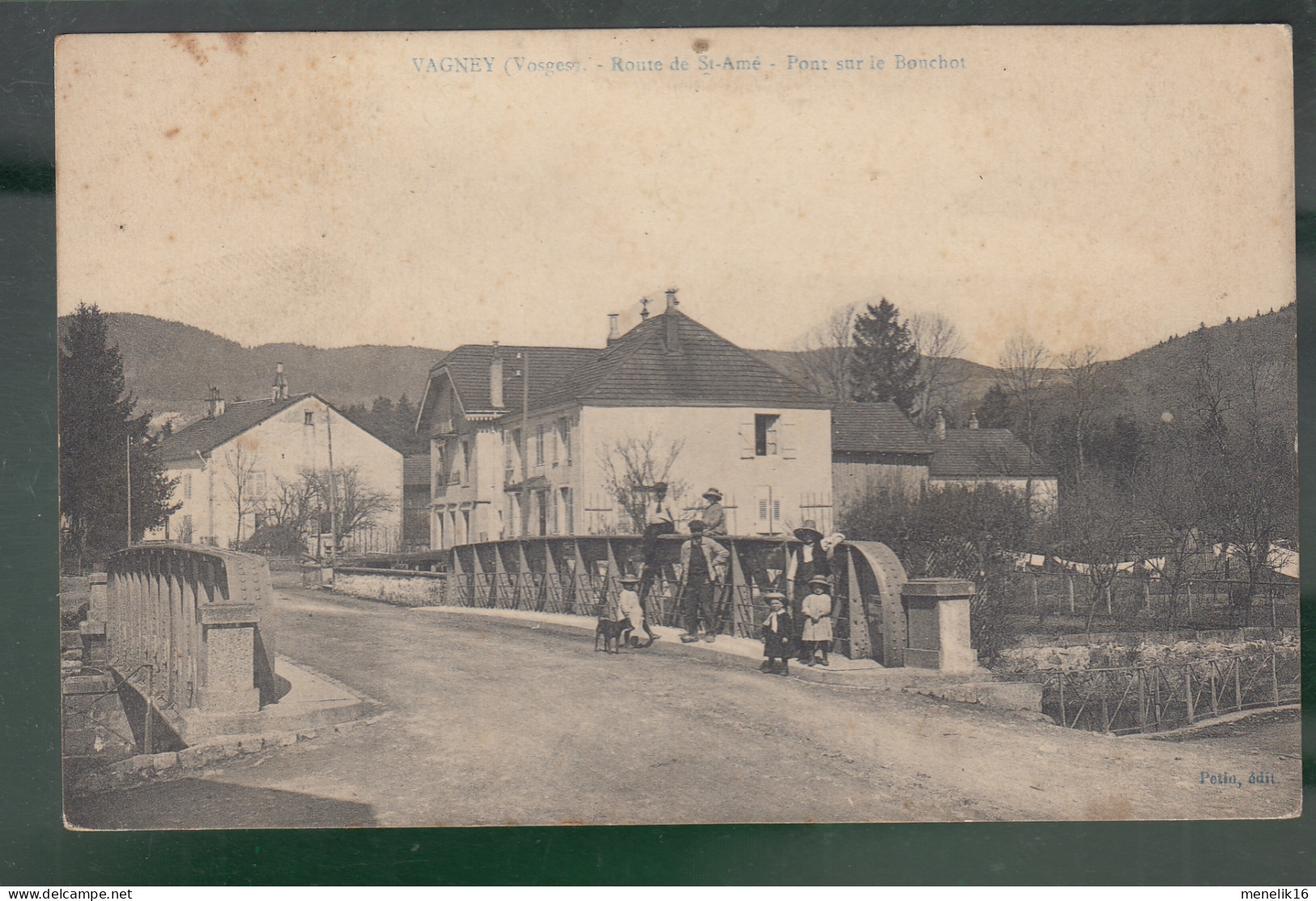 CP - 88 - Vagney - Route De Saint-Amé - Pont Sur Le Bouchot - Autres & Non Classés