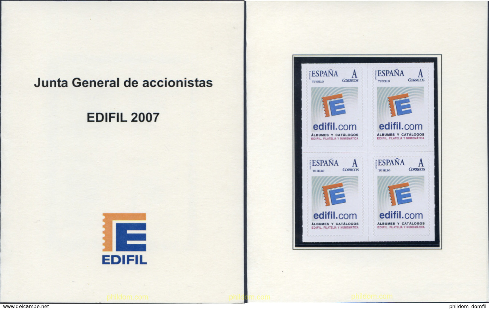 256712 MNH ESPAÑA Privados 2007 SELLOS PERSONALIZADOS - Ungebraucht