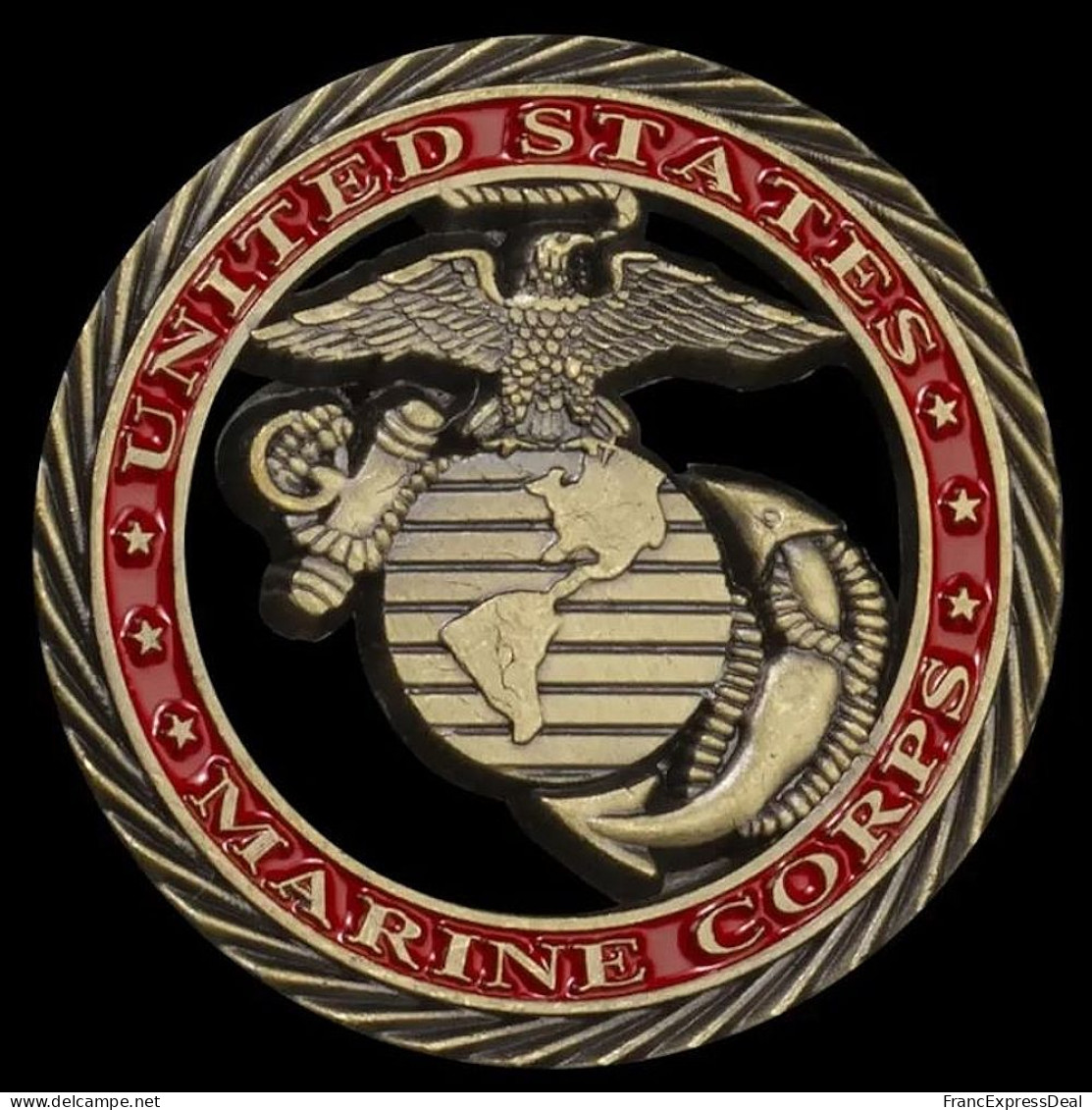 Pièce Médaille NEUVE - Etats-Unis US Marine Corps Honor Courage Commitment - Autres & Non Classés