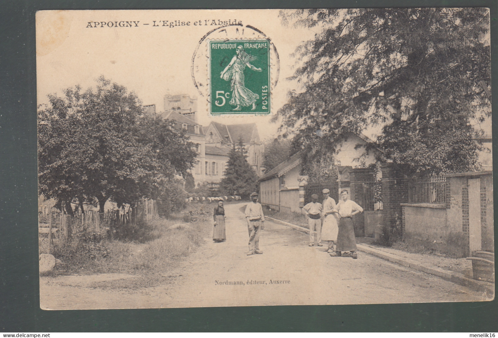 CP - 89 - Appoigny - Eglise Et Abside - Appoigny