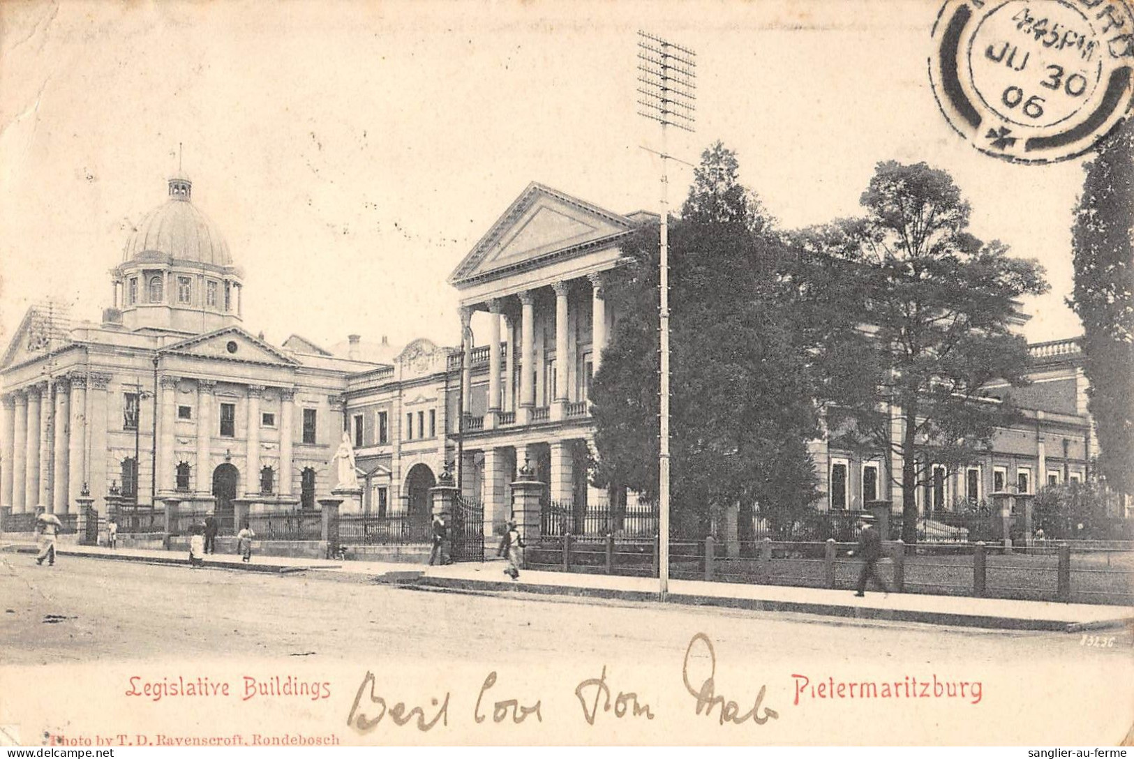 CPA / AFRIQUE DU SUD / LEGISLATIVE BUILDINGS / PIETERMARTIZBURG - Südafrika