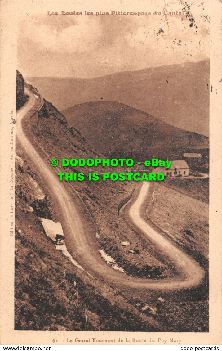 R517457 Le Grand Tournant De La Route Du Puy Mary. La Cigogne - Wereld