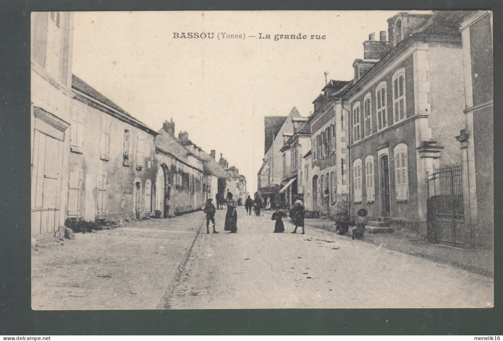 CP - 89 - Bassou - La Grande Rue - Andere & Zonder Classificatie