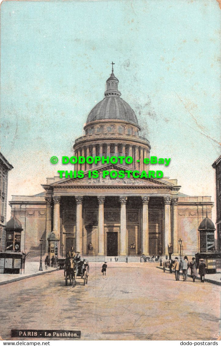 R517465 Paris. Le Pantheon. Aqua Photo. Postcard - Wereld