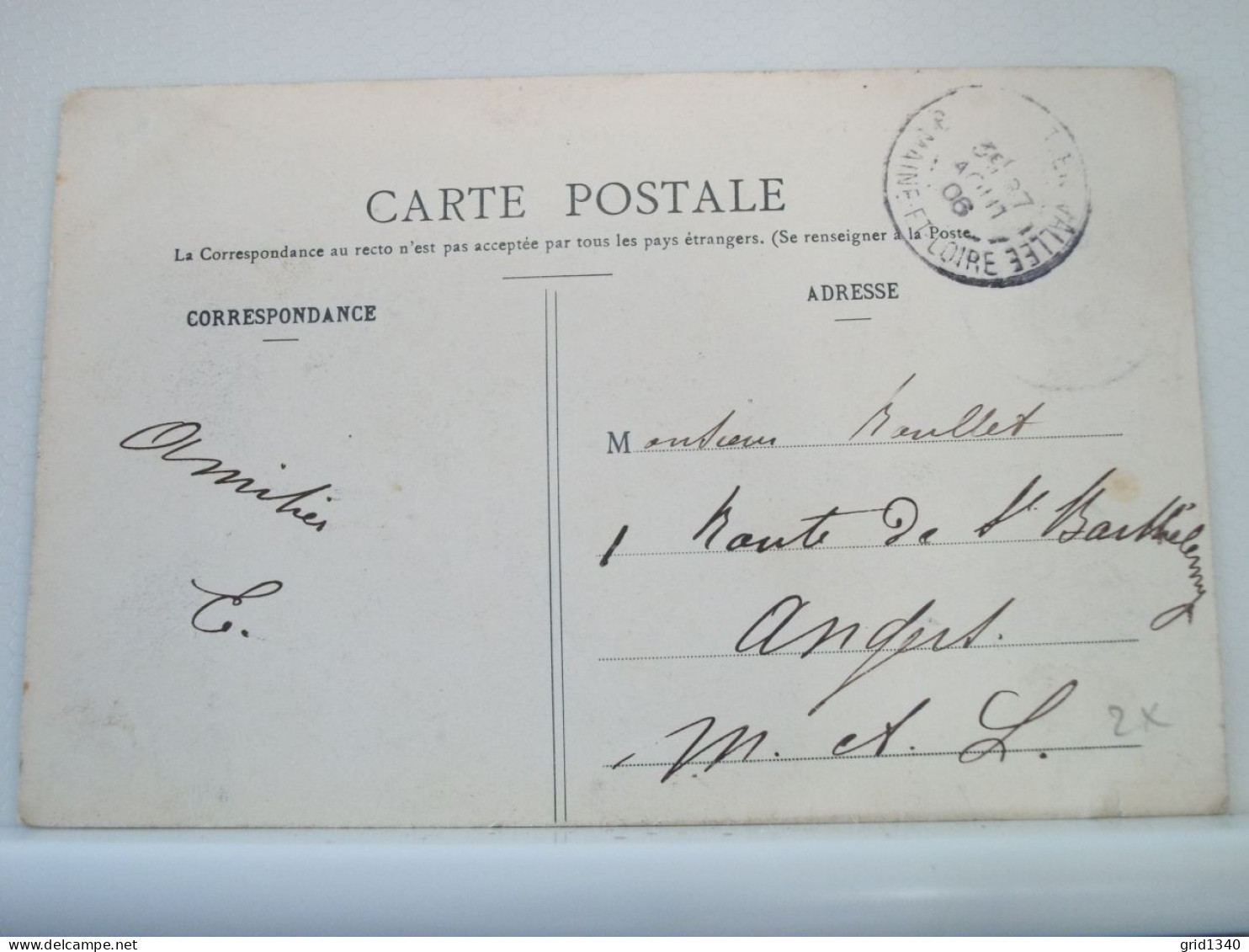 49 3169 CPA 1906 - 49 BEAUFORT EN VALLEE - HOTEL DE VILLE - Andere & Zonder Classificatie