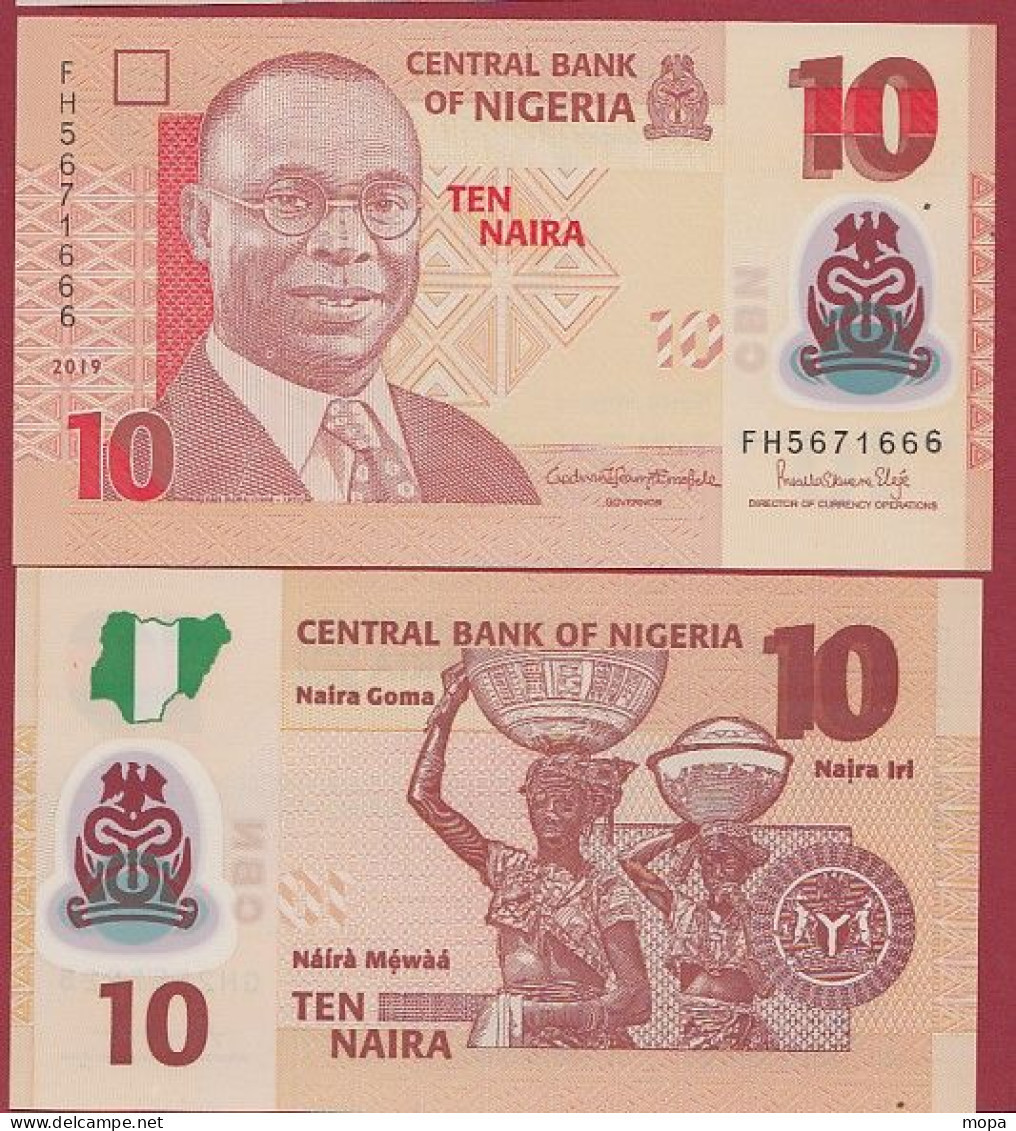 Nigéria --10 Naira 2021---NEUF/UNC-- (473) - Nigeria