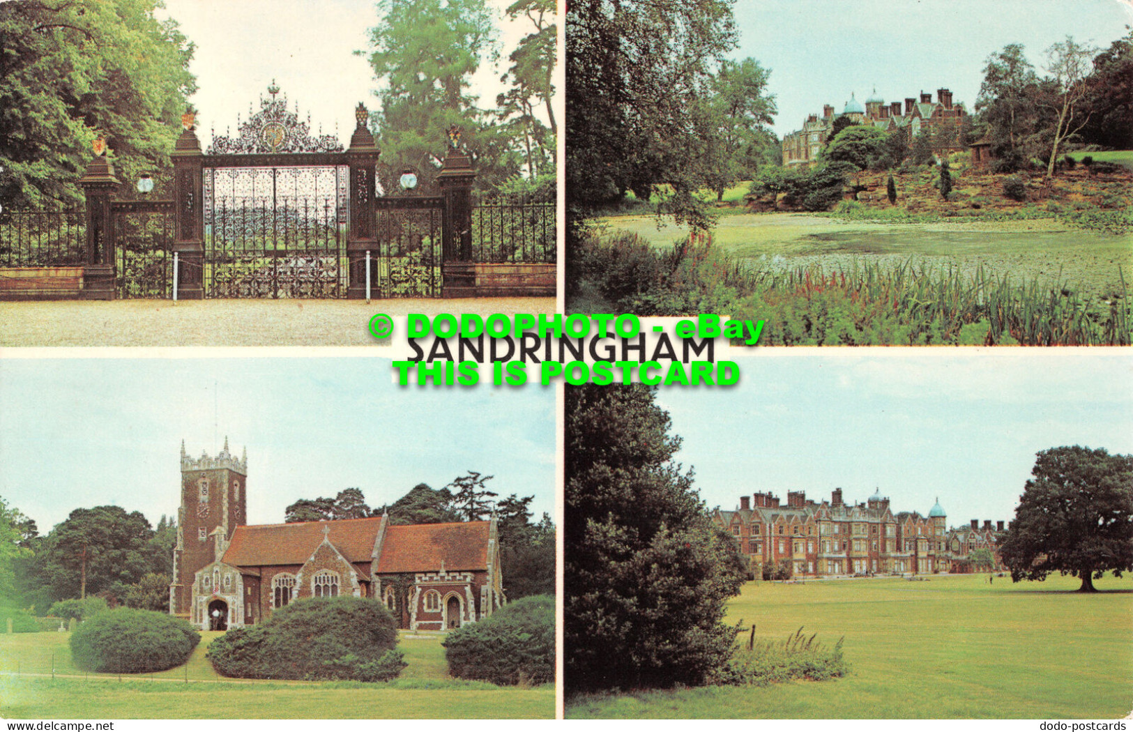 R517542 Sandringham. Norwich Gates. The Church. Sandringham House. Photo Precisi - Welt