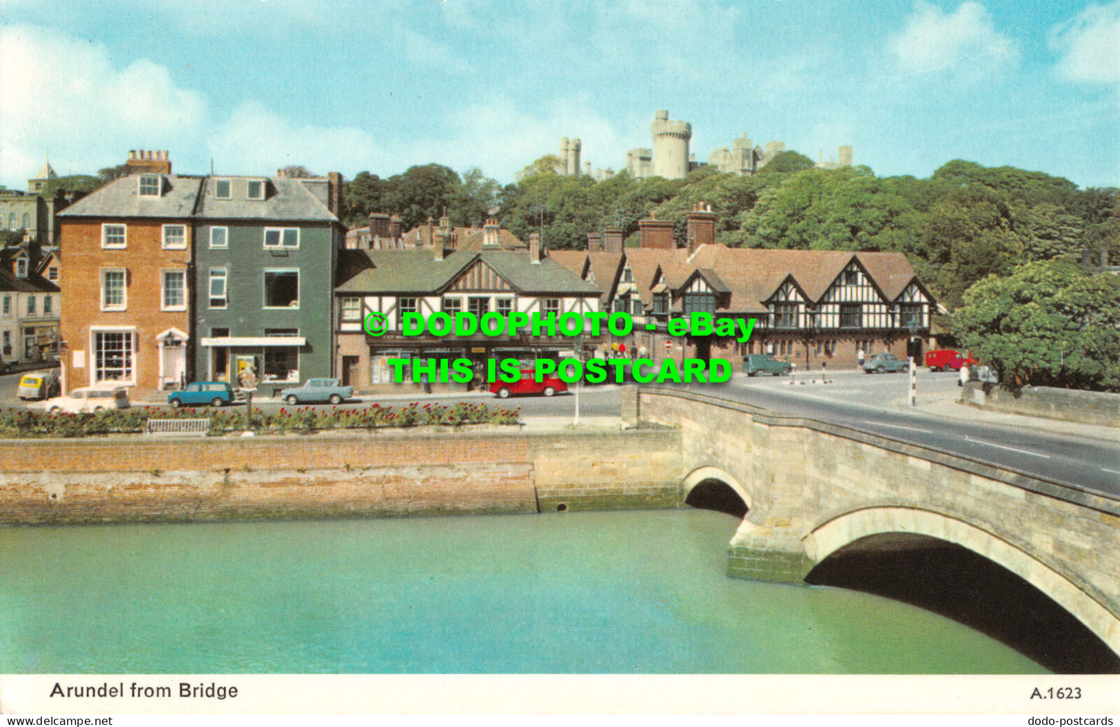 R517548 Arundel From Bridge. E. T. W. Dennis. Photocolour - Welt