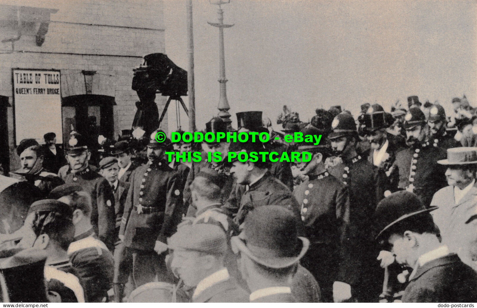 R517558 W. E. Gladstone Opening Queensferry Bridge. 1897. Clwyd Record Office - Welt