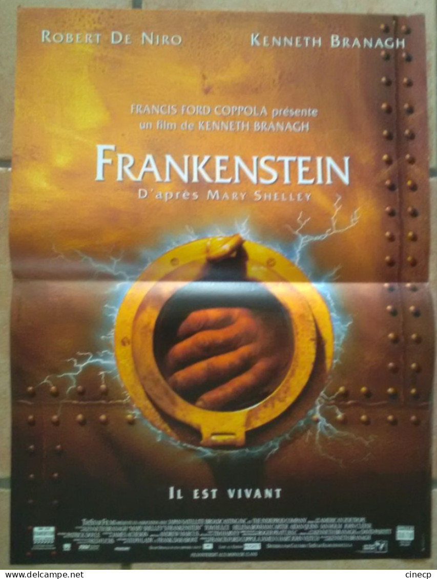 AFFICHE CINEMA FILM FRANKENSTEIN + 8 PHOTO EXPLOITATION DE NIRO BRANAGH 1994 TBE LOBBY CARDS - Manifesti & Poster