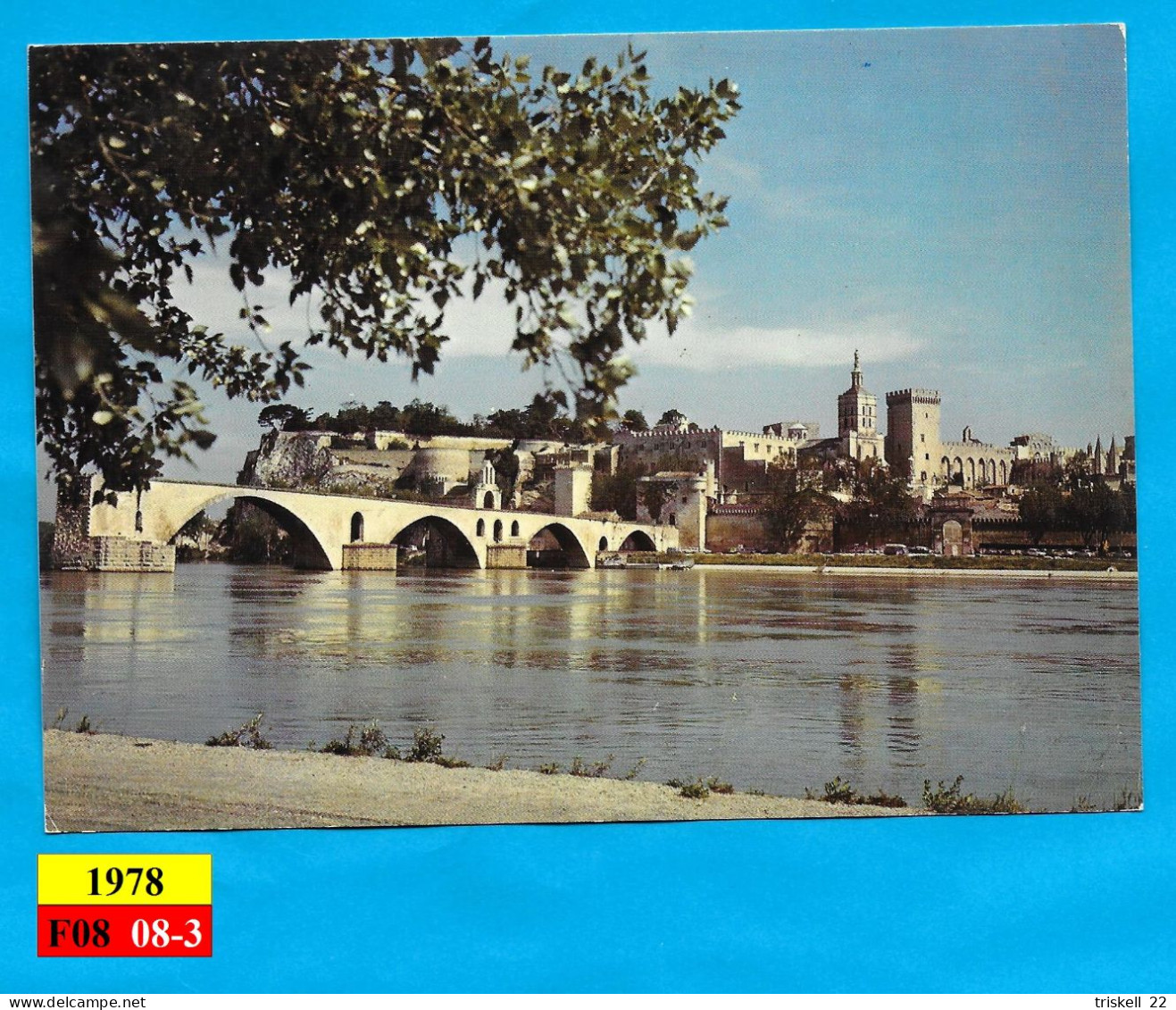 Avignon (84) Le Pont St-Bénezet - Avignon (Palais & Pont)