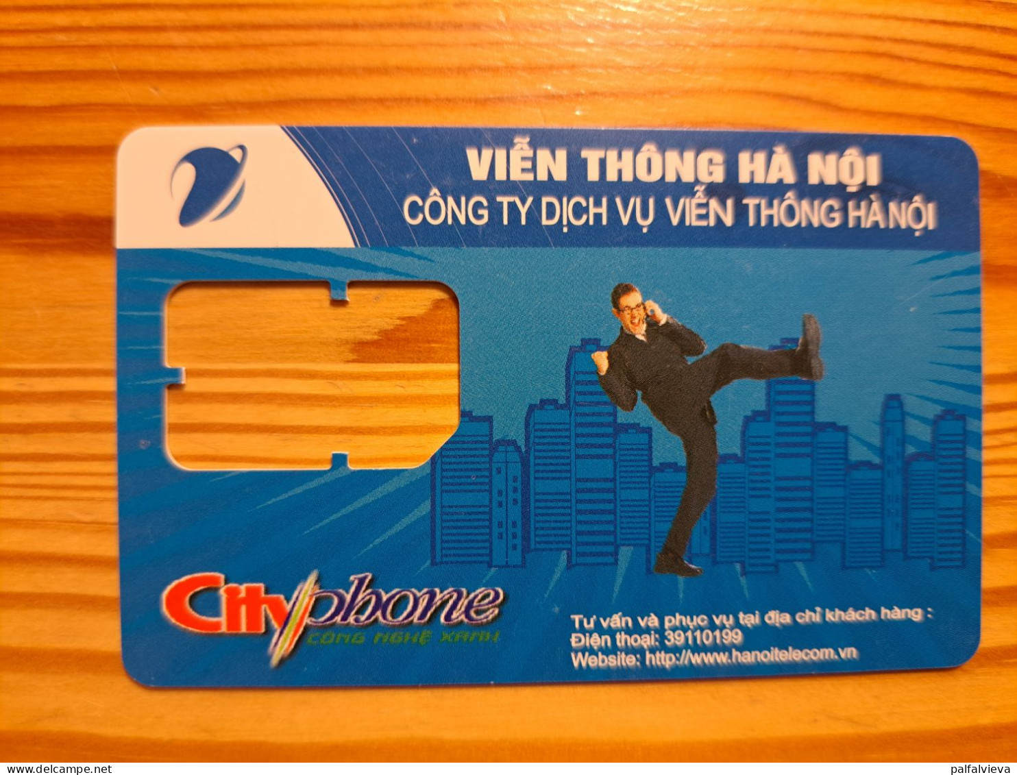 GSM SIM Phonecard Vietnam, Cityphone - Without Chip - Viêt-Nam