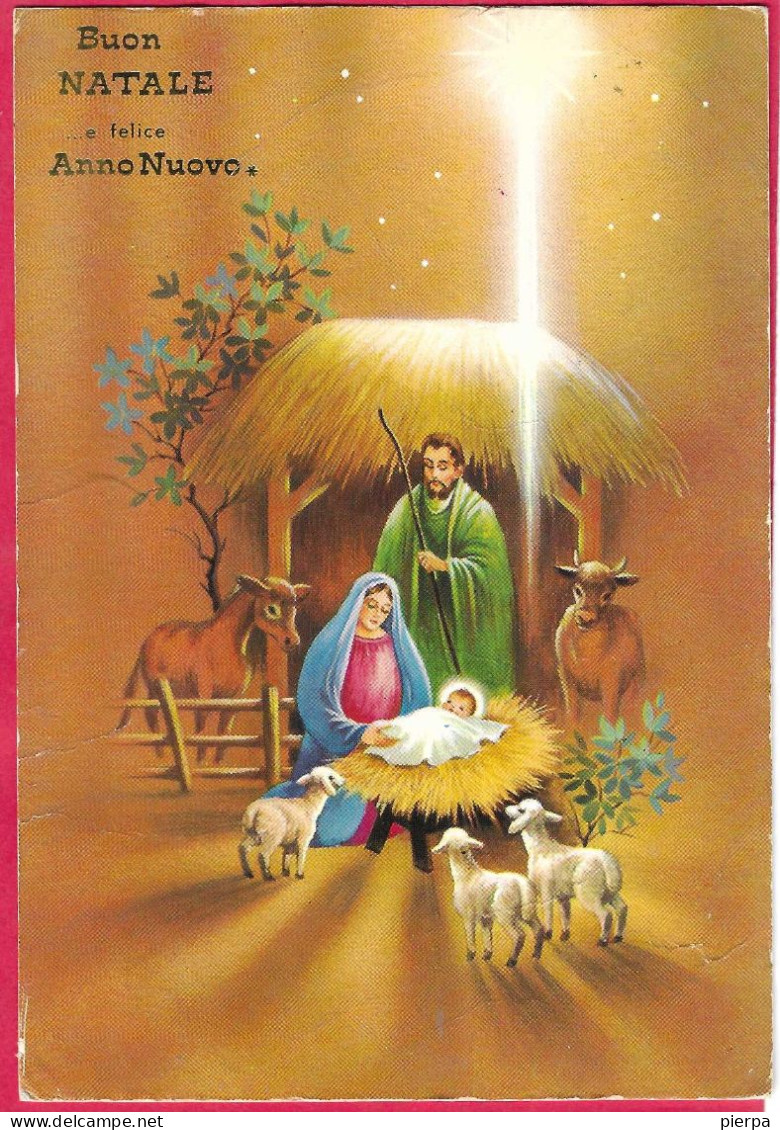 BUON NATALE - LA NATIVITA' - ED. GM - VIAGGIATA 1973 - Autres & Non Classés