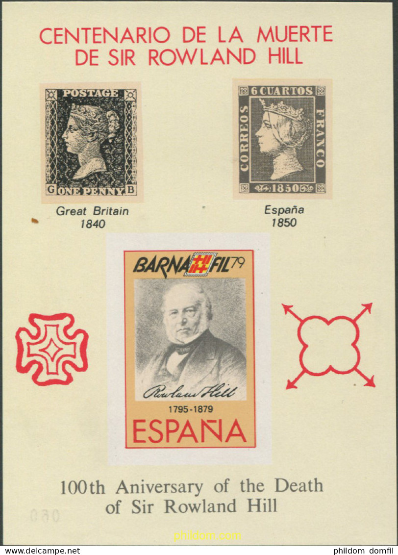 678748 MNH ESPAÑA Viñetas 1979 BARNAFIL-79 - Ongebruikt