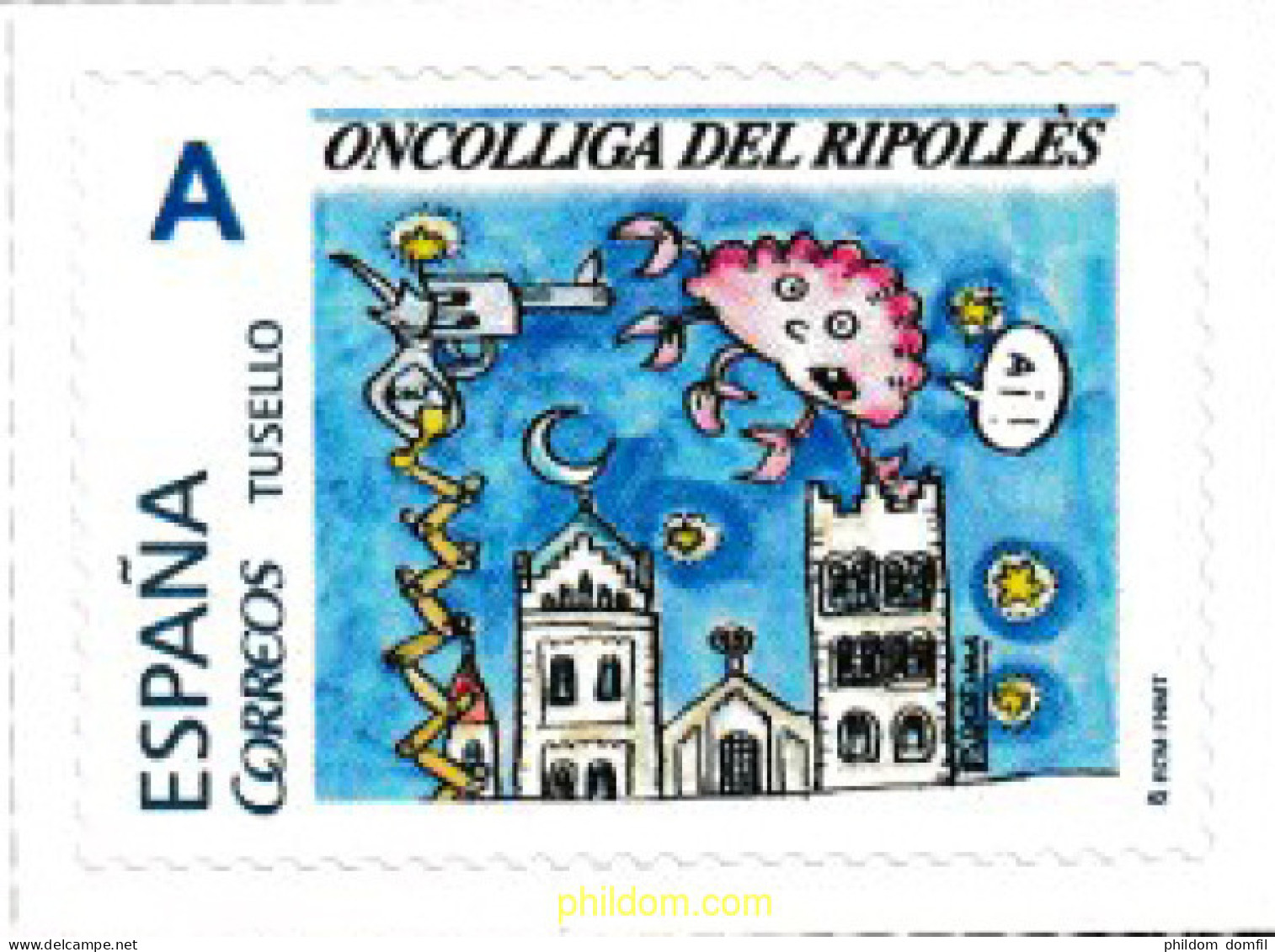 606858 MNH ESPAÑA Privados Ripolles 2019 ONCOLOGIA DEL RIPOLLES - Unused Stamps