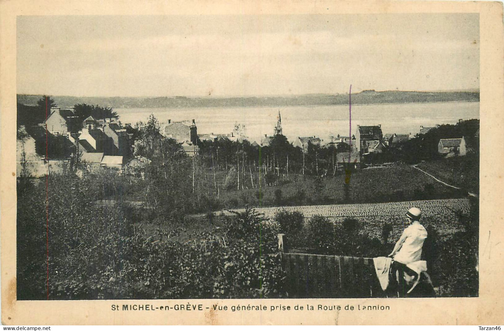 26.04.2024 - A - ST MICHEL EN GREVE Vue Générale Prise De La Route De Lannion - Saint-Michel-en-Grève