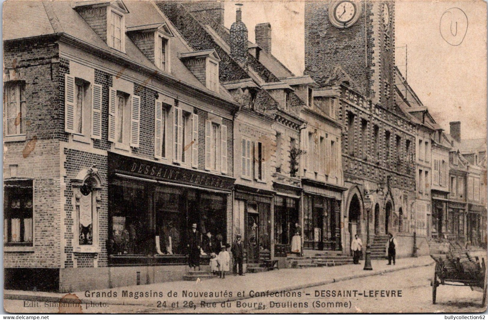 SELECTION -  DOULLENS  -  Grands Magasins De Nouveautés Et Confections DESSAINT-LEFEVRE. 24,26 Rue Du Bourg. - Doullens