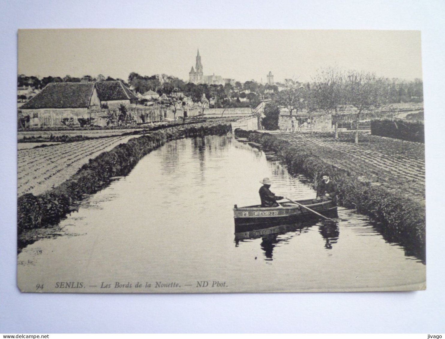 2024 - 1560  SENLIS  (Oise)  :  Les Bords De La NONETTE   XXX - Senlis