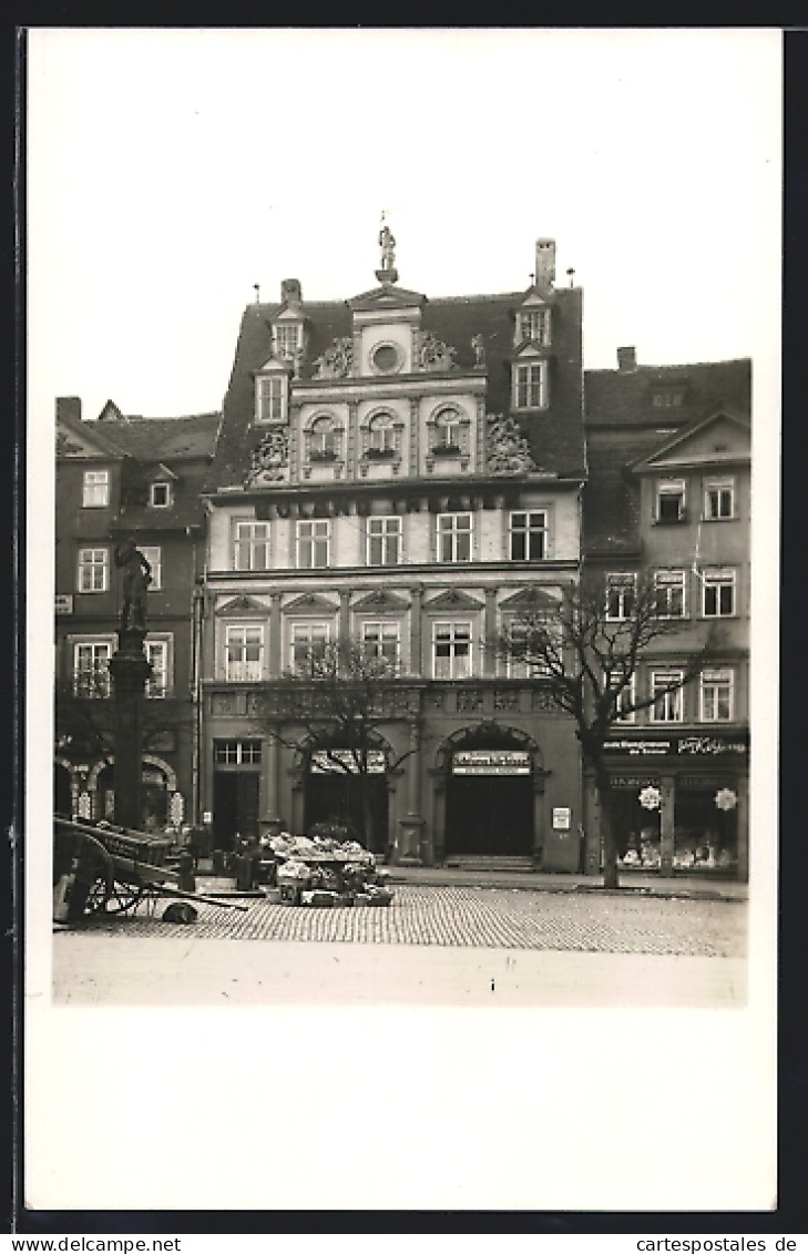 Foto-AK Erfurt, Partie Am Fischmarkt  - Erfurt