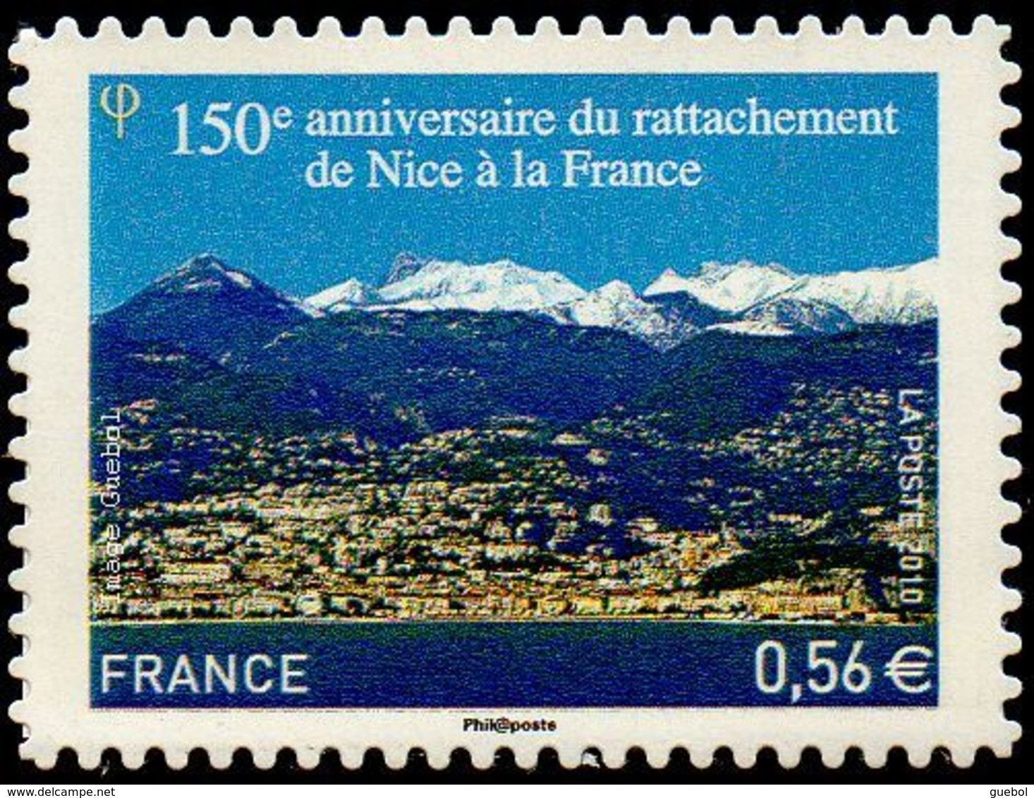 France Autoadhésif ** N°  469 Au Modèle 4457 - Rattachement De Nice ( BdF Sur Demande ) - Unused Stamps