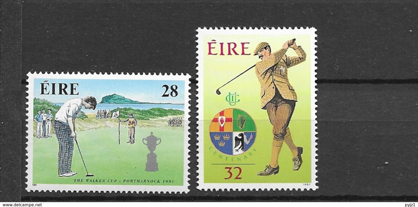 1991 MNH Ireland Michel 769-70 Postfris** - Nuevos